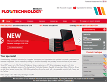 Tablet Screenshot of flowtechnologybenelux.nl